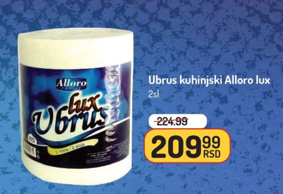 Ubrus kuhinjski Alloro lux