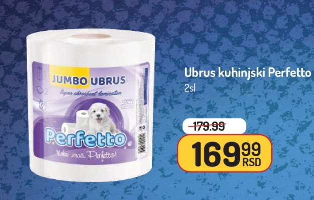 Ubrus kuhinjski Perfetto