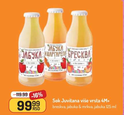 Sok Juvitana više vrsta 4M+