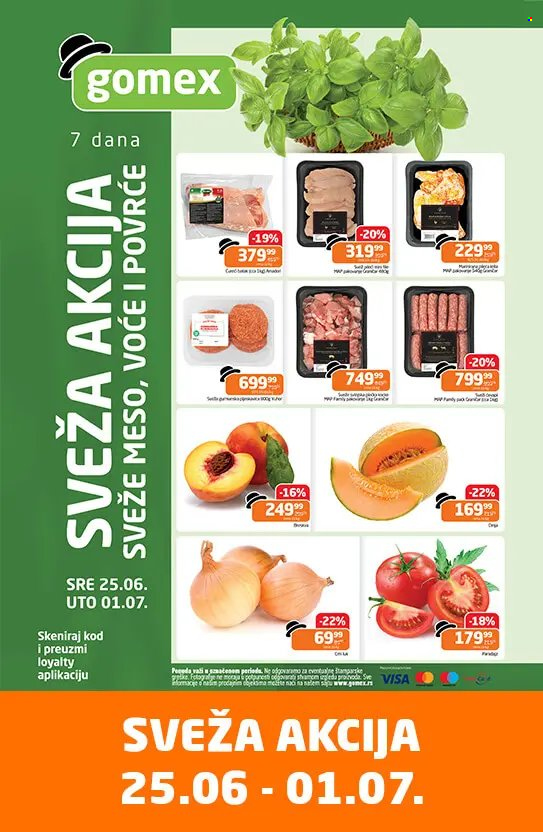 Gomex katalog - 25.06.2025 - 01.07.2025. Stranica 1