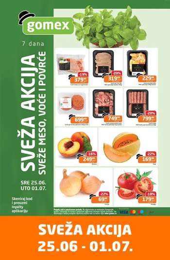 Gomex katalog - 25.06.2025 - 01.07.2025.