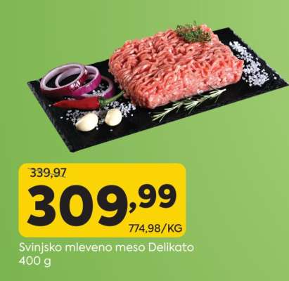 Svinjsko mleveno meso Delikato