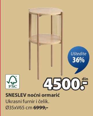 SNESLEV noćni ormarić