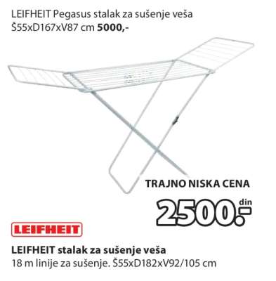 LEIFHEIT Pegasus stalak za sušenje veša
