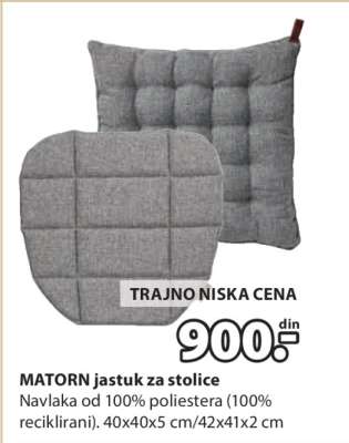 MATORN JASTUK ZA STOLICE