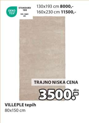 VILLEPLE TEPIH