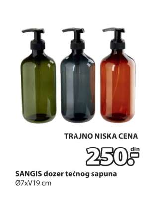 SANGIS dozer tečnog sapuna