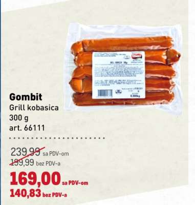 Gombit Grill kobasica