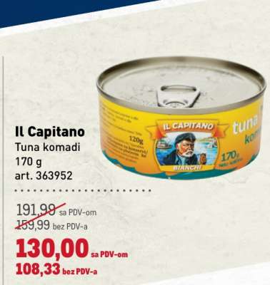 Il Capitano Tuna komadi