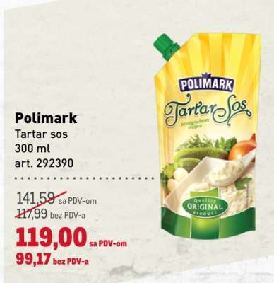 Polimark Tartar sos