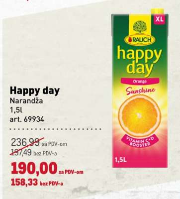 Happy day Narandža