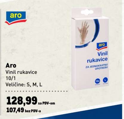 aro Vinil rukavice