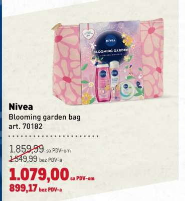 Nivea Blooming Garden Bag