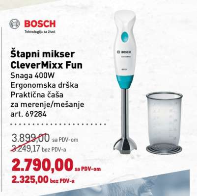 Štapni mikser CleverMixx Fun