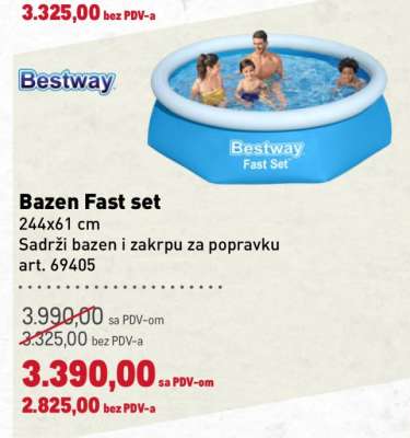 Bazen Fast set