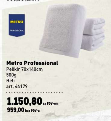 Metro Professional Peškir