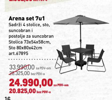 „ARENA” SET 7U1