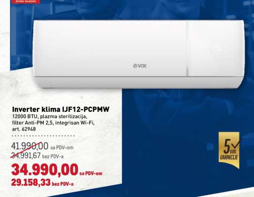 Inverter klima IJF12-PCPMW