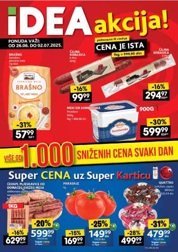 Idea katalog - 26.06.2025 - 02.07.2025.