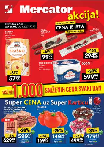 Mercator Centar katalog - 26.06.2025 - 02.07.2025.
