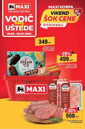thumbnail - Katalog Maxi - Nedeljna akcija