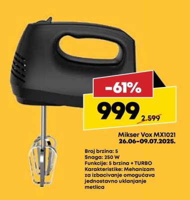 Mikser Vox MX1021