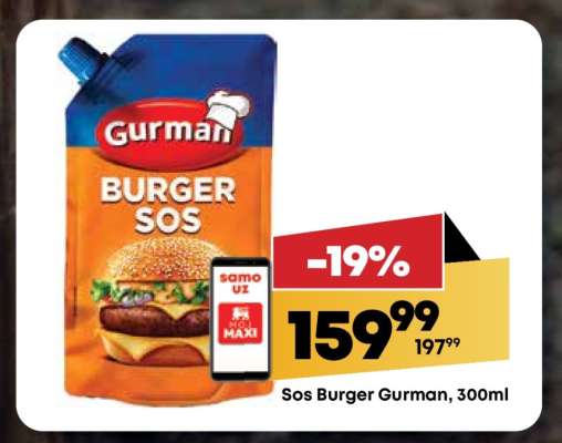 Sos Burger Gurman