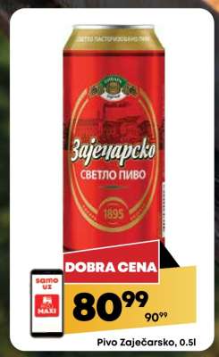 Pivo Zaječarsko 0.5l