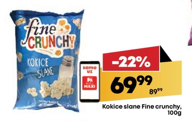 Kokice slane Fine crunchy