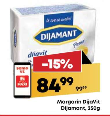Margarin DijaVit Dijamant 250g