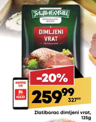 Zlatiborac dimljeni vrat