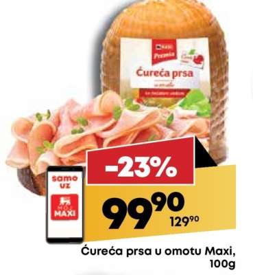Ćureća prsa u omotu Maxi