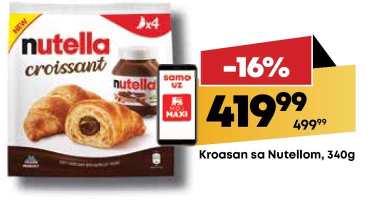 Kroasan sa Nutellom