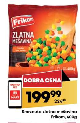Smrznuta Zlatna mešavina Frikom 400g