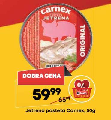 Jetrena pašteta Carnex 50g