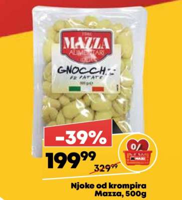 Njoke od krompira Mazza 500g