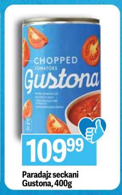 Paradajz seckani Gustona, 400g