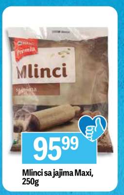 Mlinci sa jajima Maxi