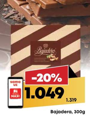 Bajadera 300g
