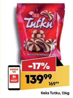 Keks Tutku 126g