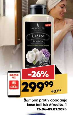 Afrodita Česen Šampon
