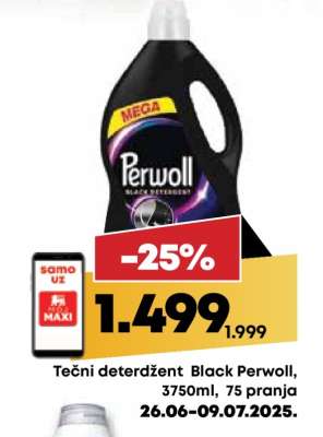 Tečni deterdžent Black Perwoll