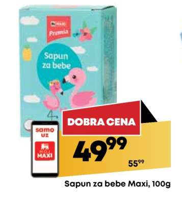 sapun za BEBE MAXI , 100G