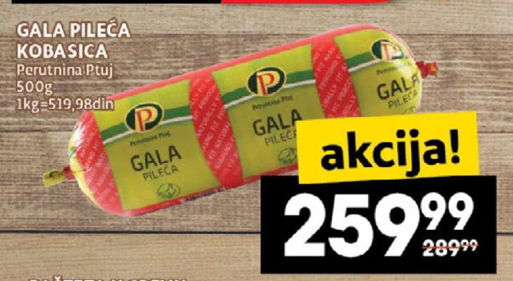 Gala pileća kobasica