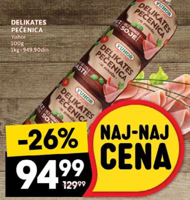 DELIKATES PEČENICA