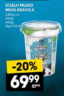 Kiselo mleko Moja kravica