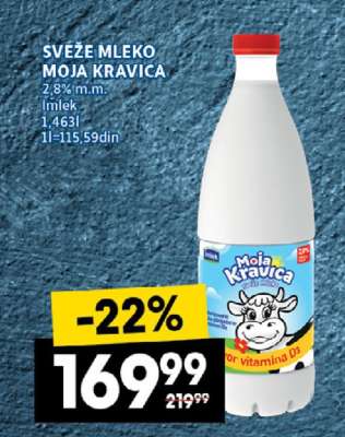 SVEŽE MLEKO MOJA KRAVICA
