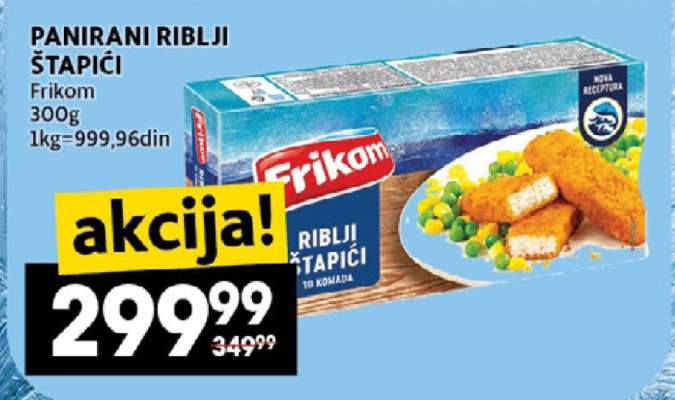 Panirani riblji štapići