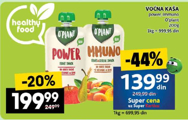 VOĆNA KAŠA power, immuno