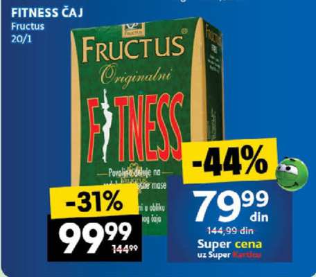 FITNESS ČAJ